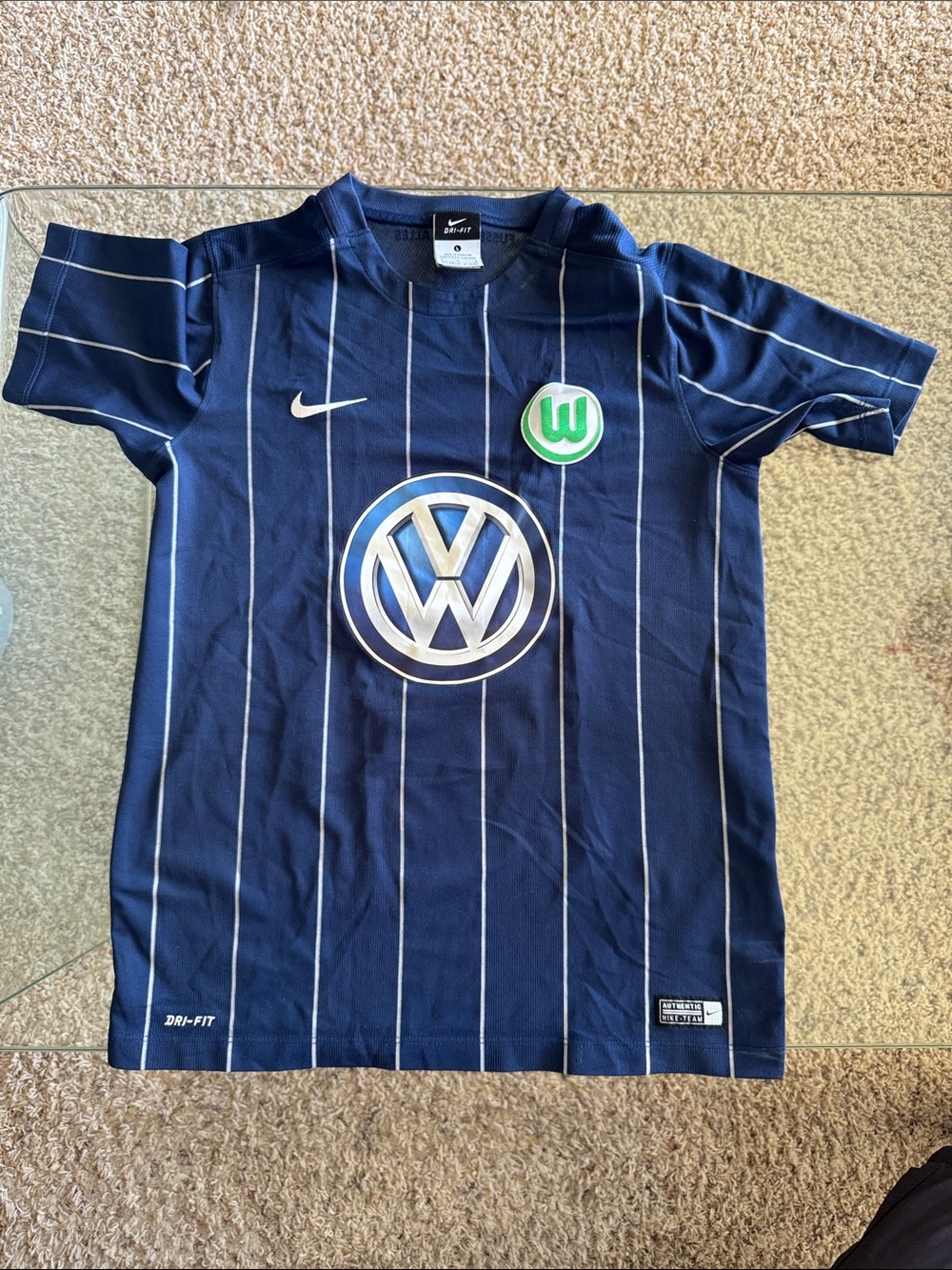 Wolfsburg 2016/2017 3rd shirt authentic Nike team in excellent condition